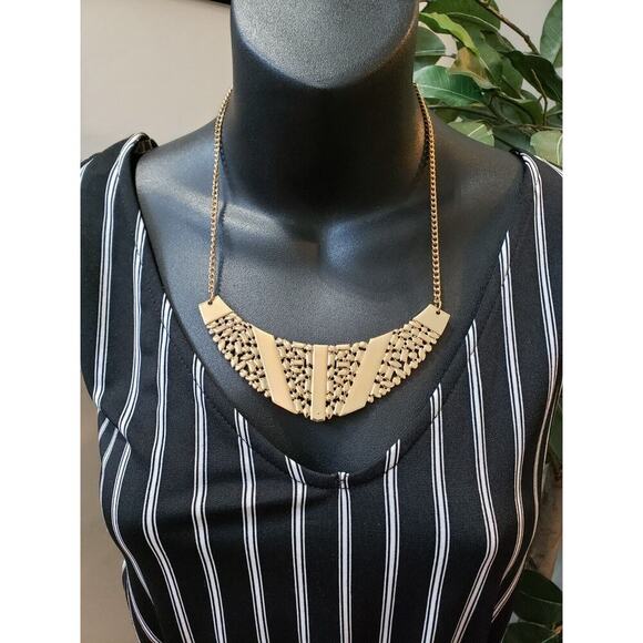 Wrapper Women's Black & White Polyester V-Neck Sleeveless Jumpsuit Size X-Large - Picture 2 of 14